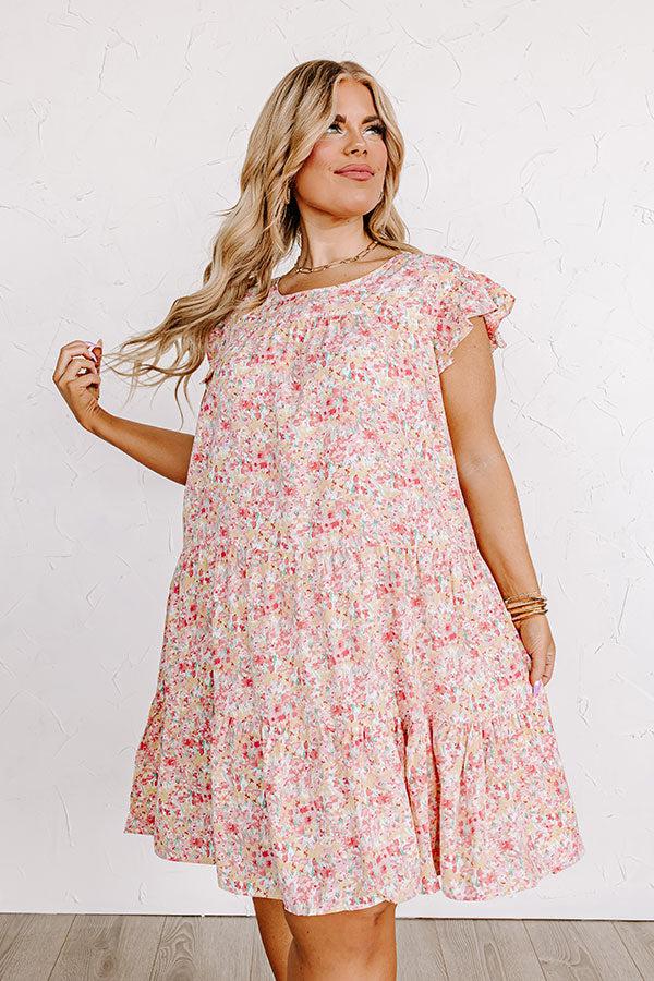 Impressions Melodic Memories Shift Dress Curves