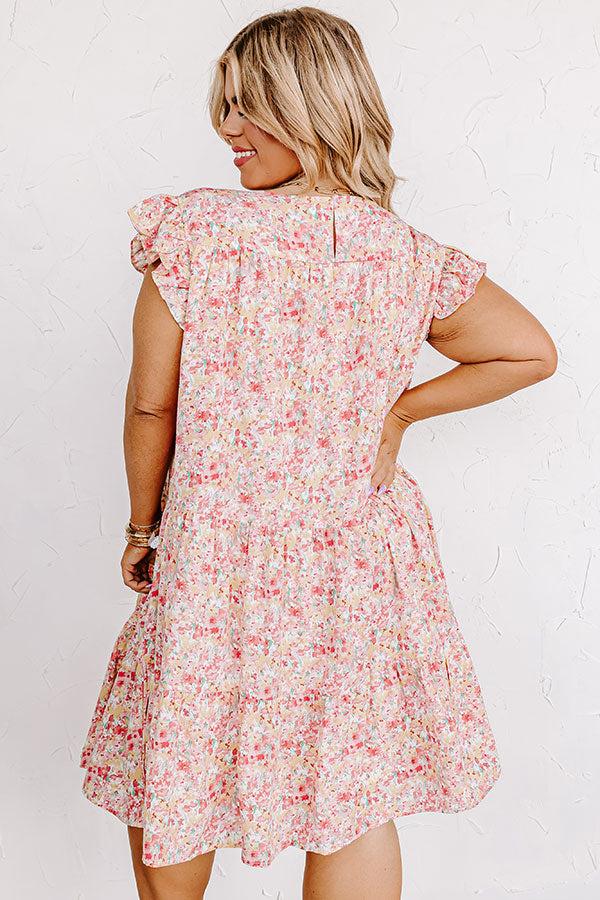 Impressions Melodic Memories Shift Dress Curves