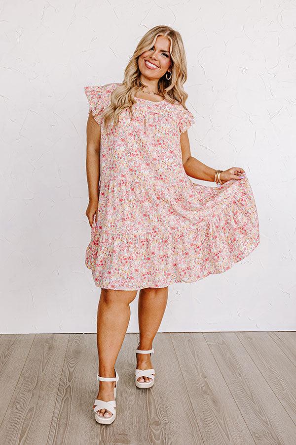 Impressions Melodic Memories Shift Dress Curves