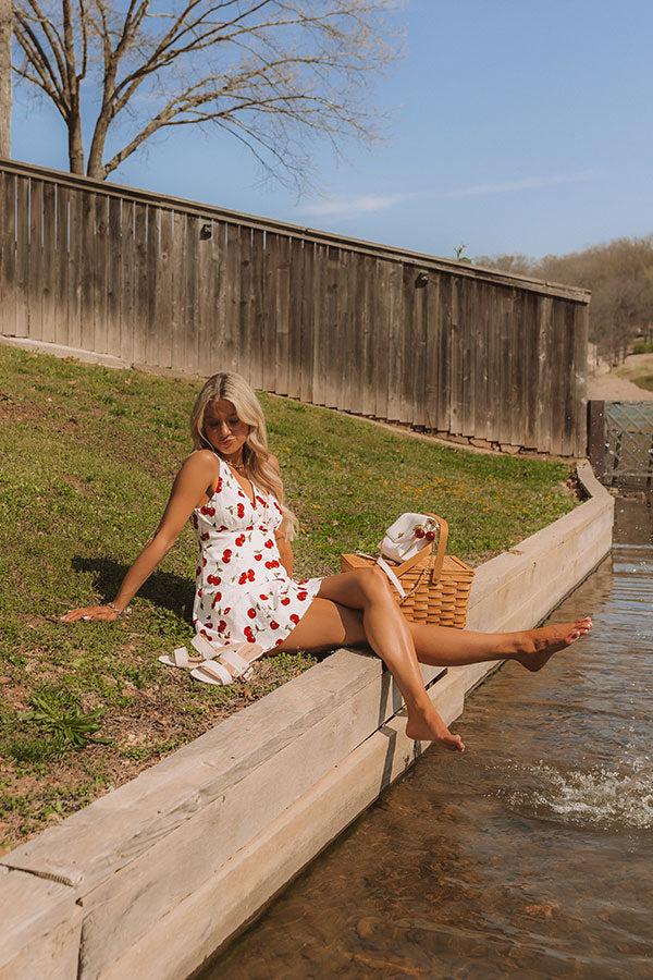 Impressions Merci Mon Cherry Mini Dress