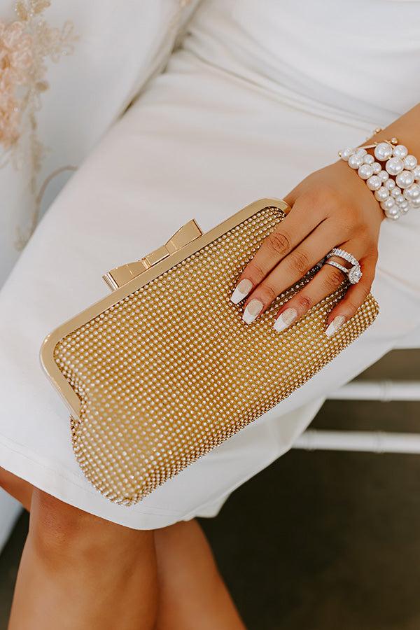 Impressions Midnight In London Rhinestone Clutch