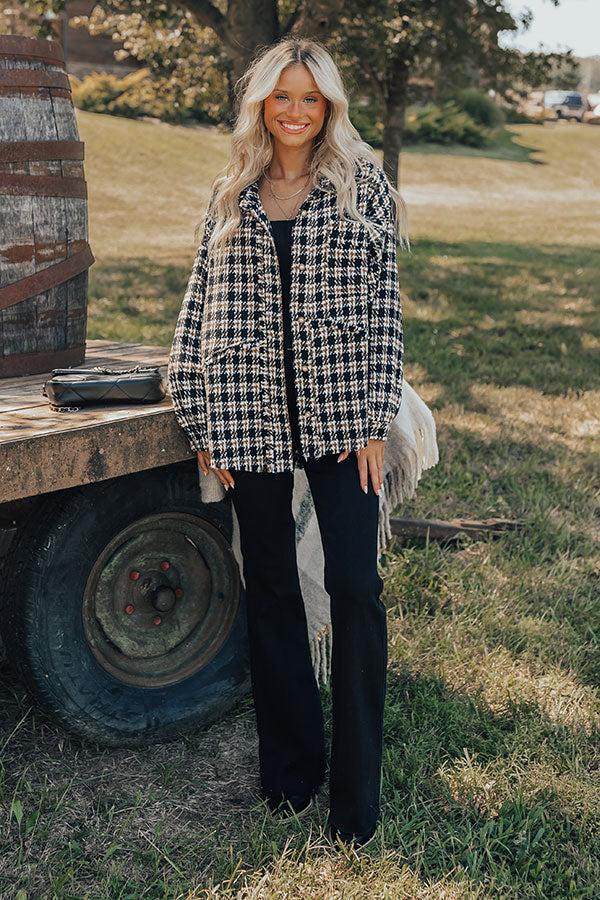 Impressions Milan Memories Houndstooth Jacket