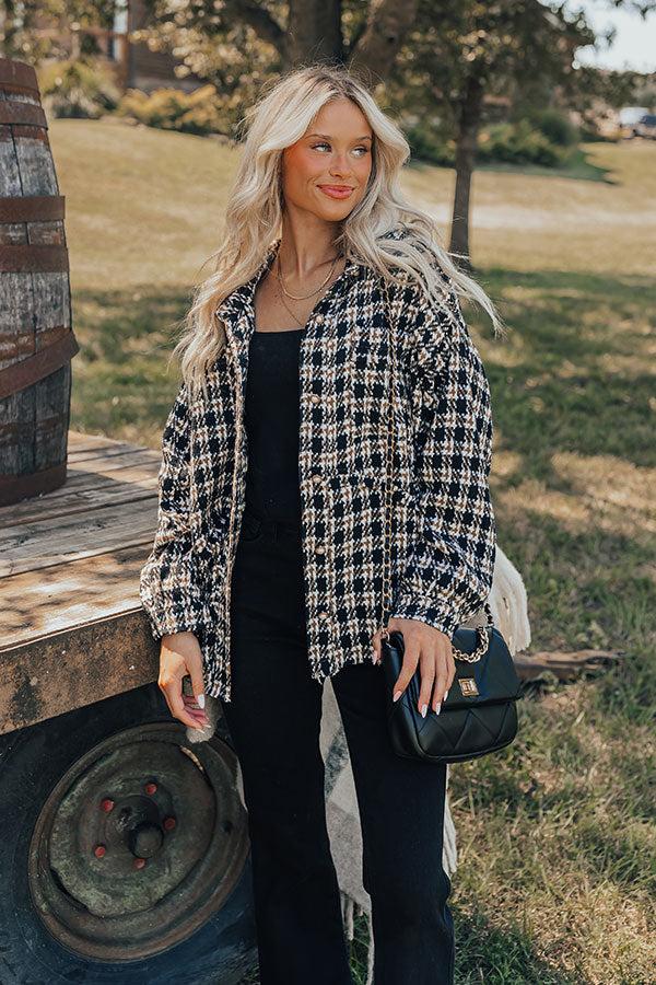 Impressions Milan Memories Houndstooth Jacket