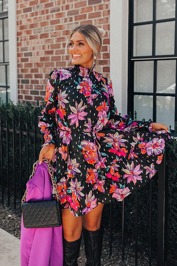 Impressions Modern Muse Floral Dress