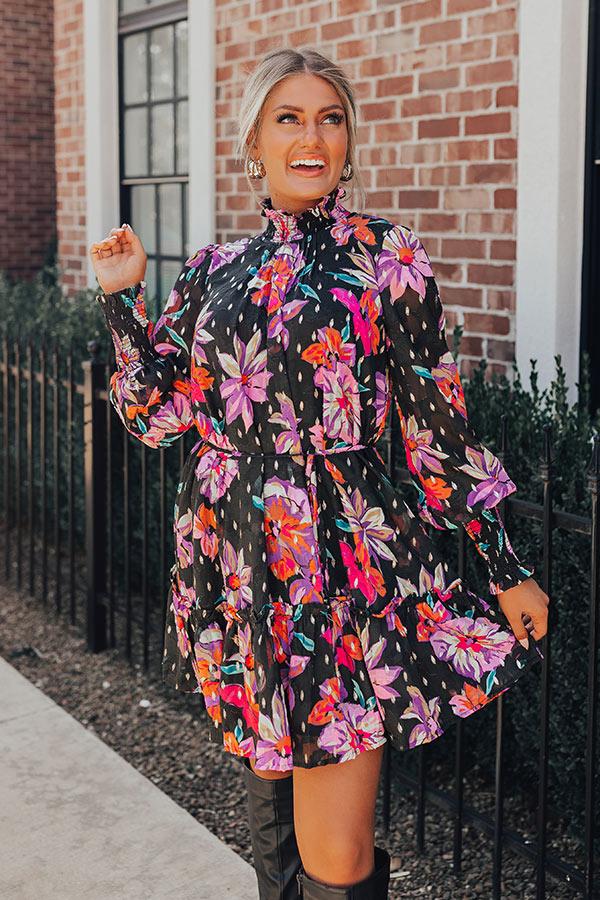 Impressions Modern Muse Floral Dress