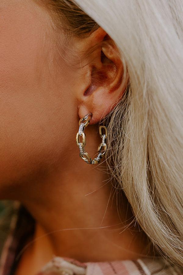 Impressions Modern Muse Hoop Earrings