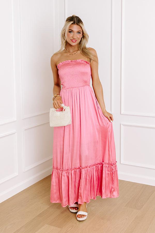 Impressions Moment Of Inspiration Smocked Maxi