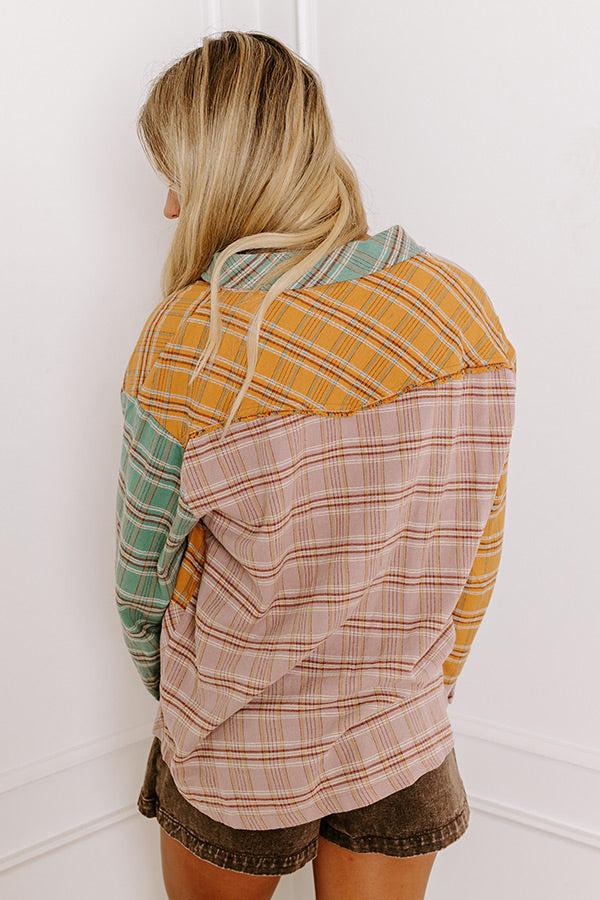 Impressions Mountain Overlook Colorblock Flannel