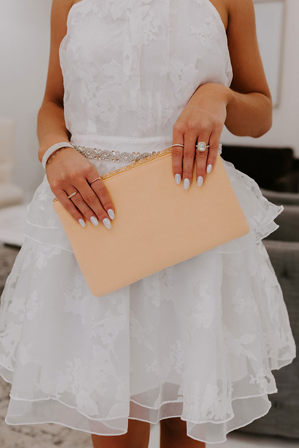 Impressions Mrs. Embellished Clutch