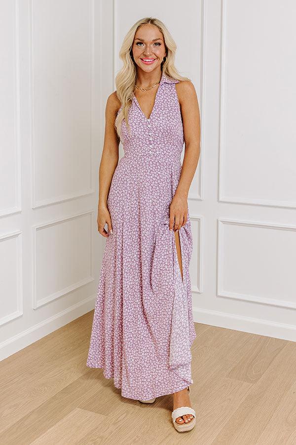 Impressions Napa Girls Trip Floral Maxi Dress