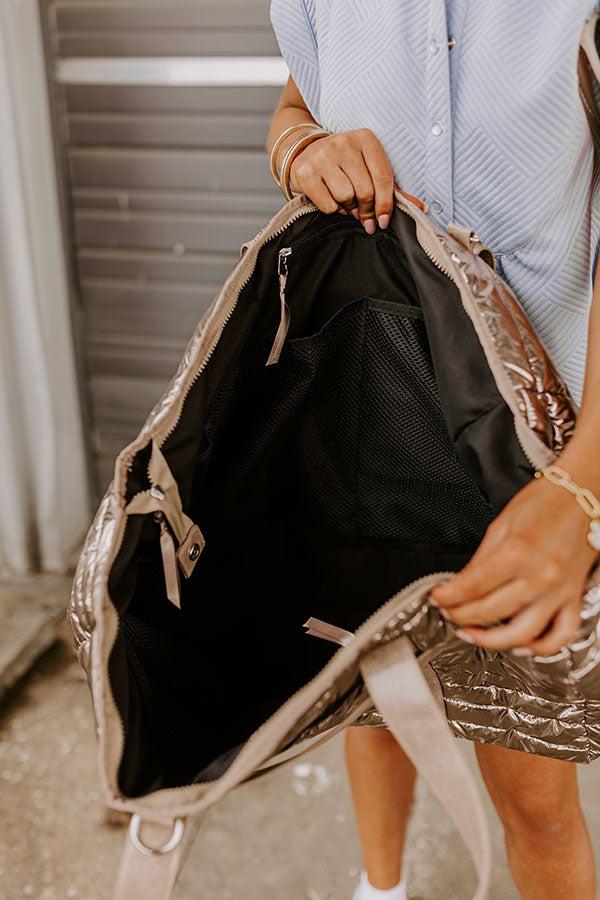 Impressions Napa Trip Puffer Weekender Tote