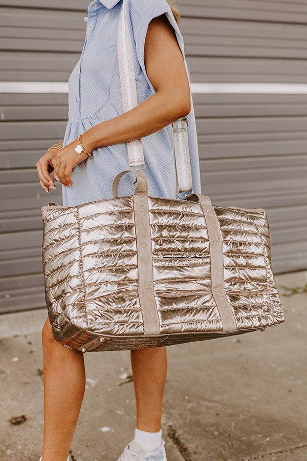 Impressions Napa Trip Puffer Weekender Tote