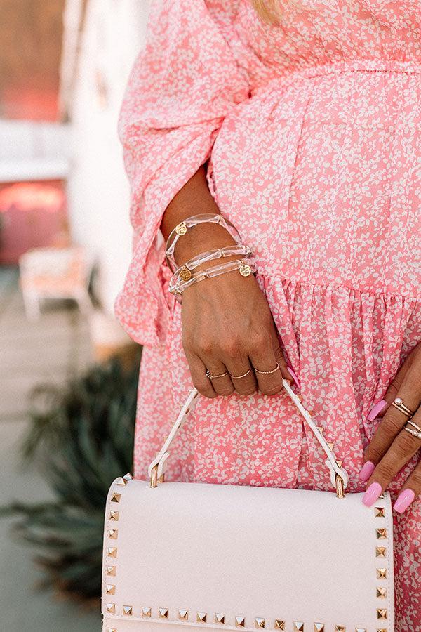 Impressions Never Miss Out Bracelet In Clear