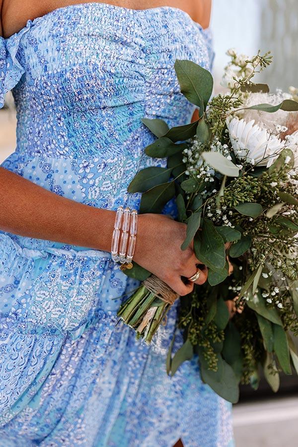 Impressions Never Miss Out Bracelet In Clear