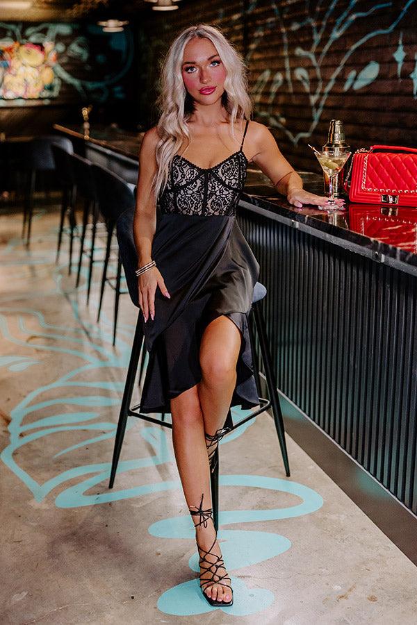 Impressions Never Outdone Satin Midi