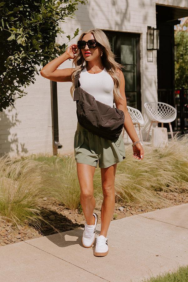 Impressions Not Your Basic Ribbed Top In White