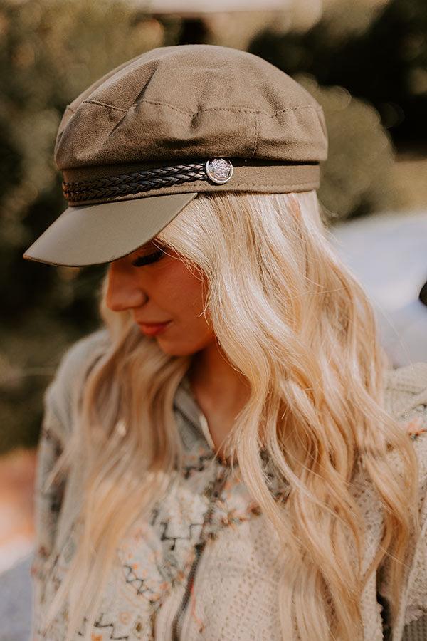 Impressions NYC Bound Cabbie Hat In Olive