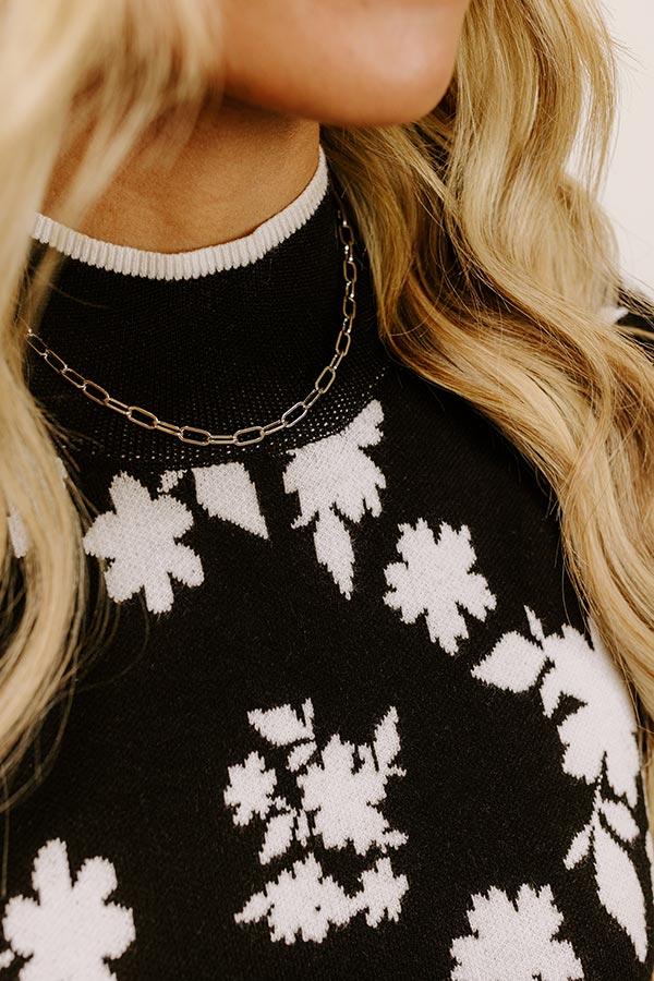 Impressions NYC Ready Link Necklace In Silver