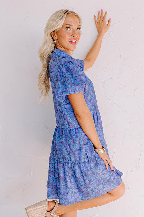 Impressions Ojai Afternoon Floral Mini Dress