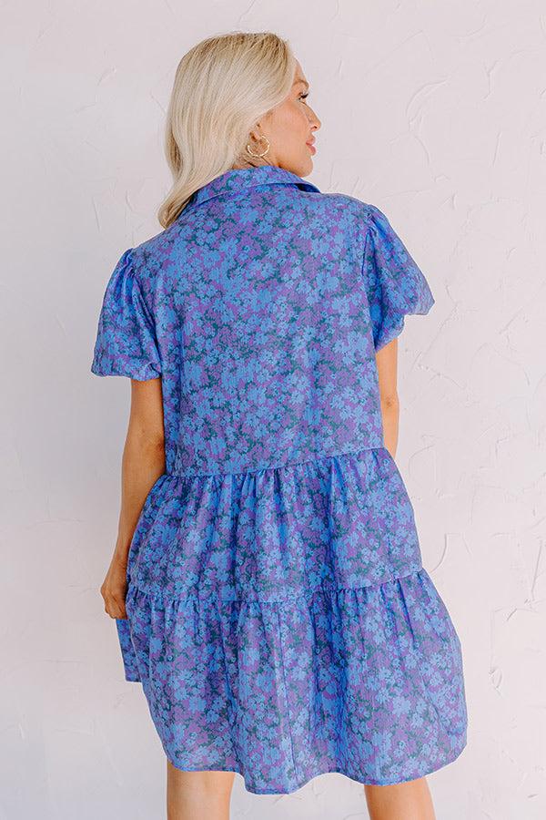 Impressions Ojai Afternoon Floral Mini Dress