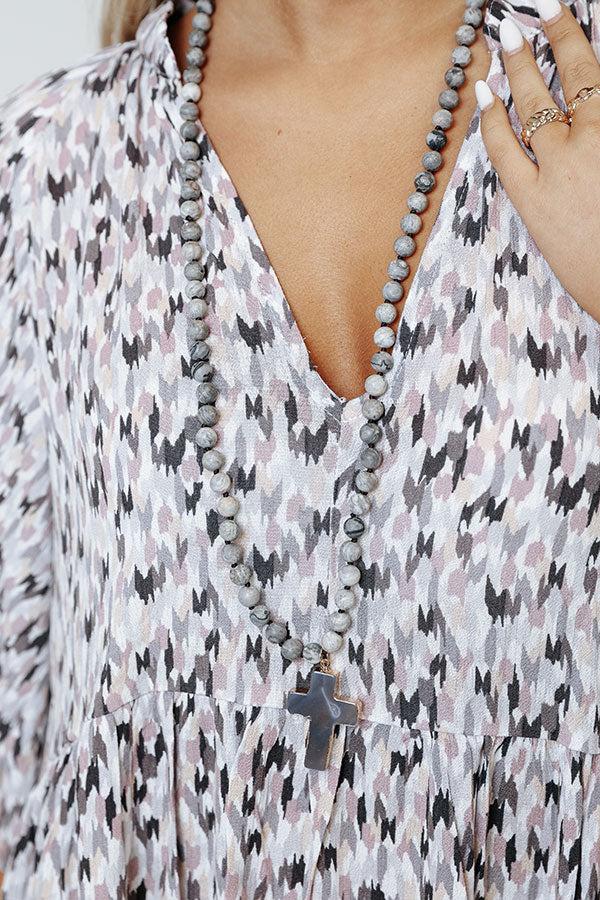 Impressions On A Journey Semi Precious Necklace