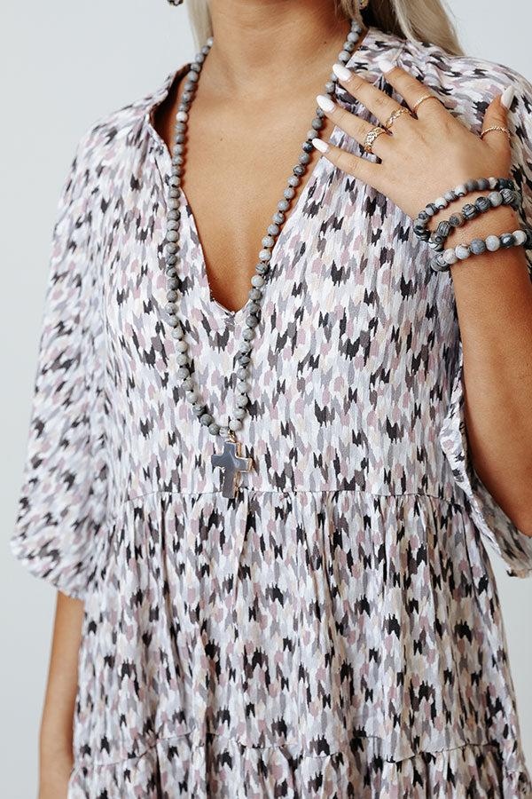 Impressions On A Journey Semi Precious Necklace