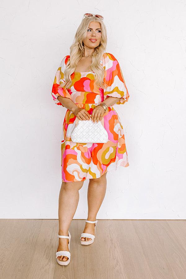 Impressions On The Brightside Mini Dress Curves