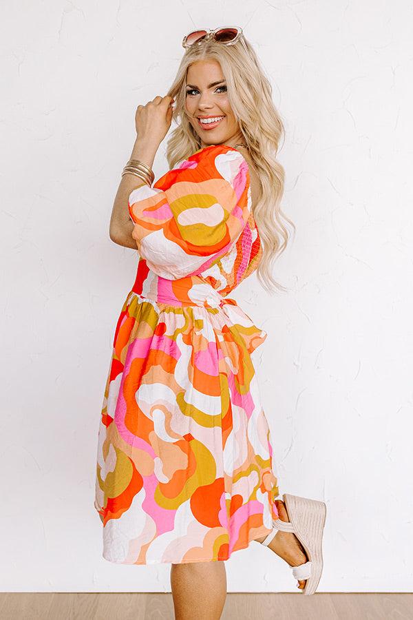Impressions On The Brightside Mini Dress Curves