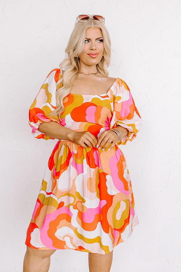 Impressions On The Brightside Mini Dress Curves