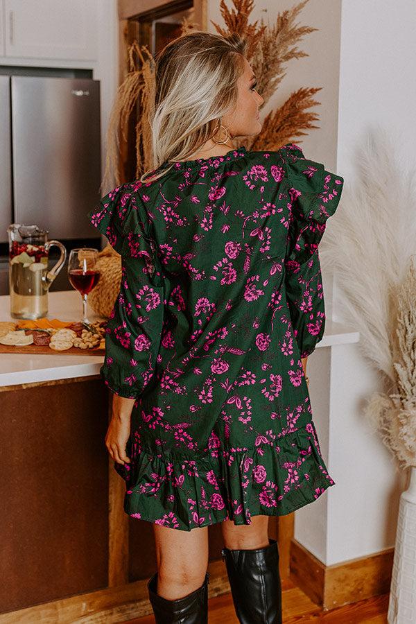 Impressions On The Way Floral Mini Dress