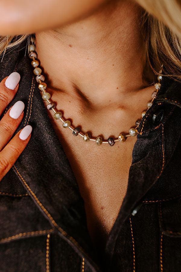 Impressions Only Time Will Tell Necklace