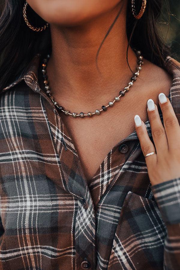 Impressions Only Time Will Tell Necklace