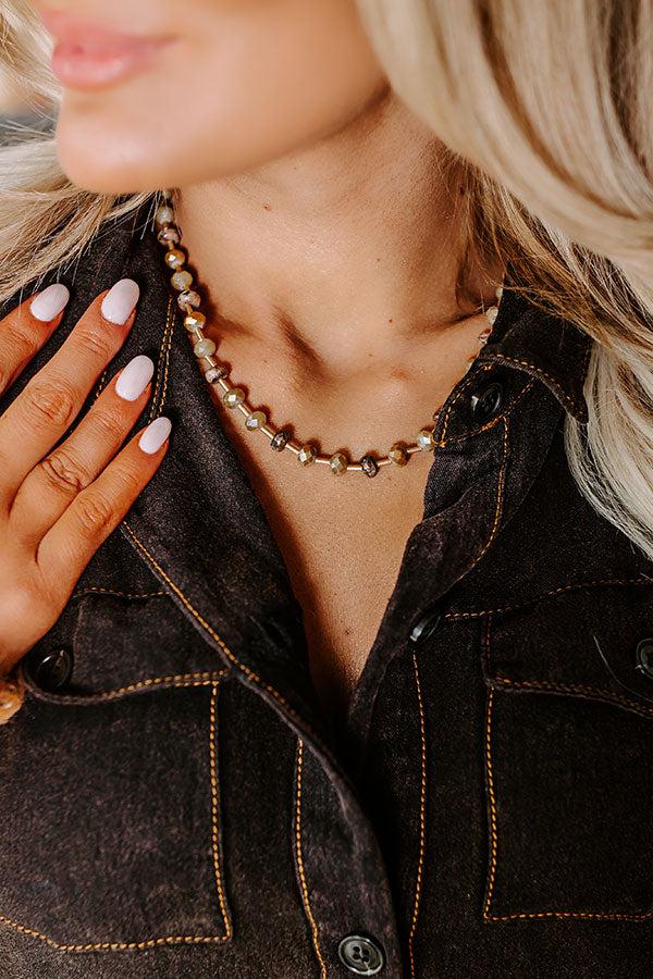 Impressions Only Time Will Tell Necklace