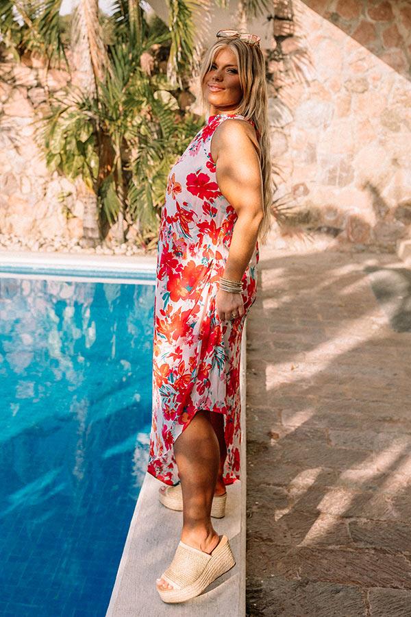 Impressions Only True Love Floral Dress Curves