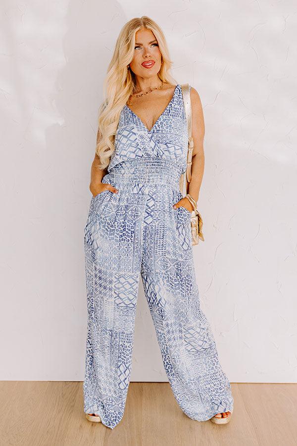Impressions Paired Up In Paradise Jumpsuit Curves