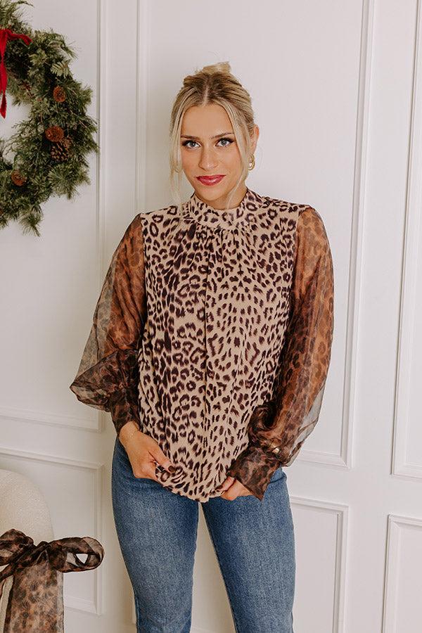 Impressions Paris Chic Leopard Top