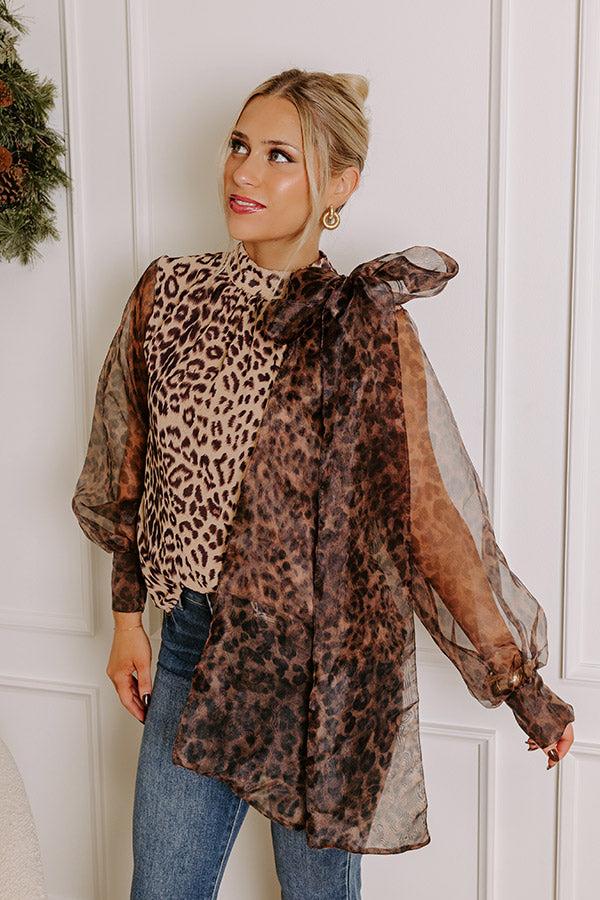 Impressions Paris Chic Leopard Top