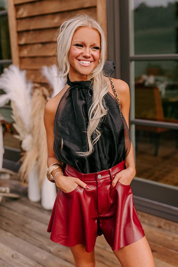 Impressions Paris Streets Bodysuit In Black