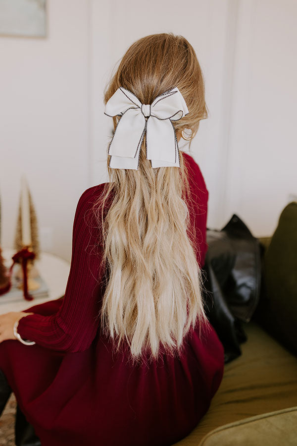 Impressions Paris Stroll Bow Hair Clip