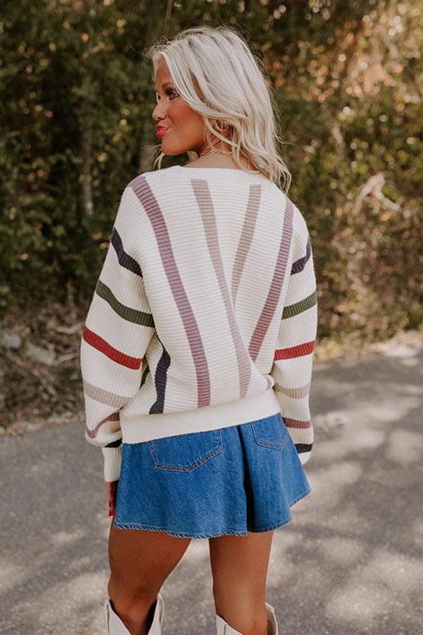 Impressions Park Avenue Cutie Stripe Sweater
