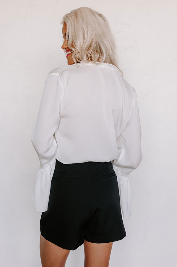 Impressions Party Dreams Wrap Top