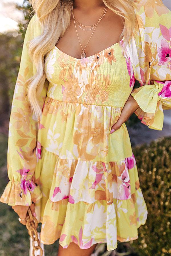 Impressions Passport Needed Floral Dress