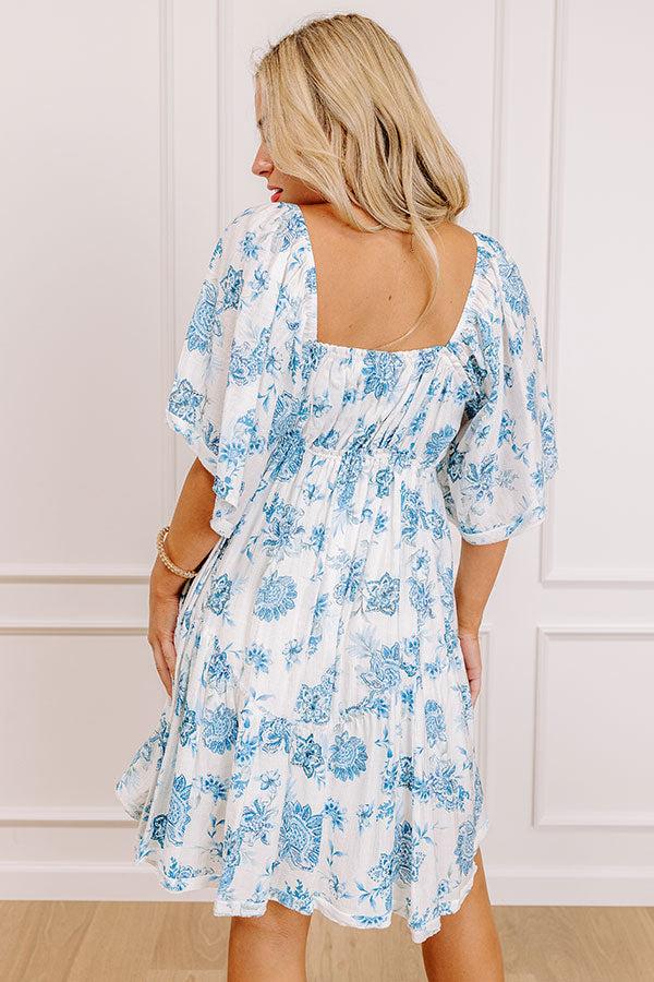 Impressions Petal Pop Floral Mini Dress