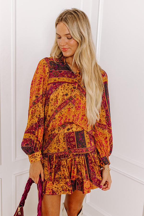 Impressions Phenomenal Story Button Up