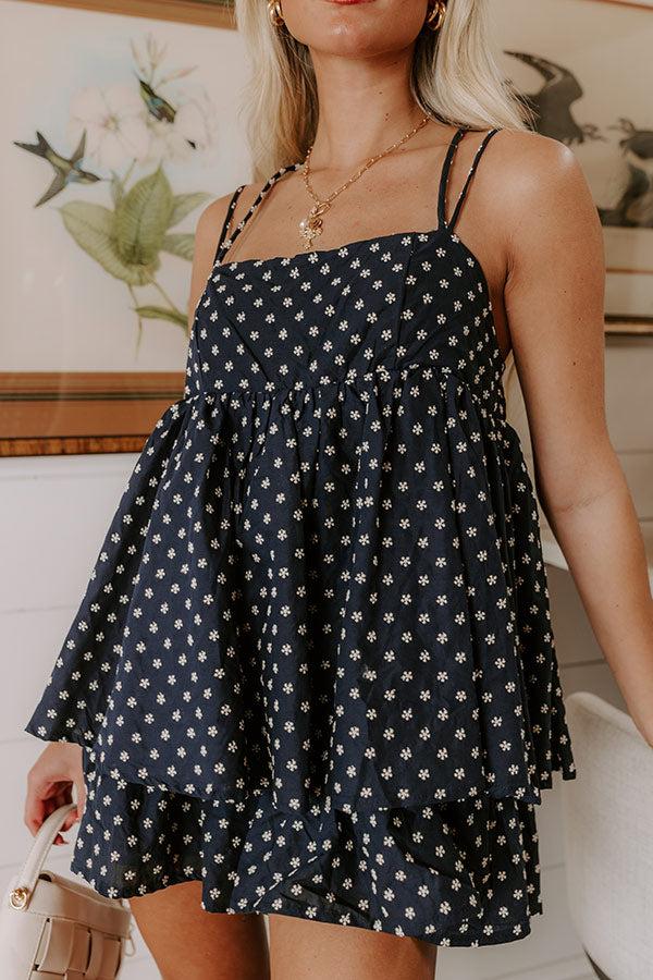 Impressions Picking Flowers Embroidered Romper