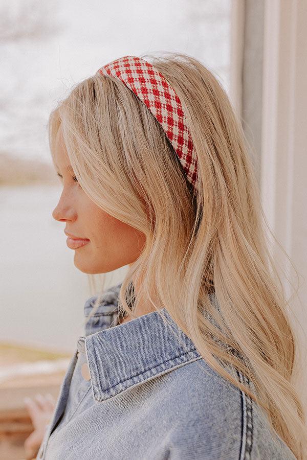 Impressions Picnic Ready Gingham Headband
