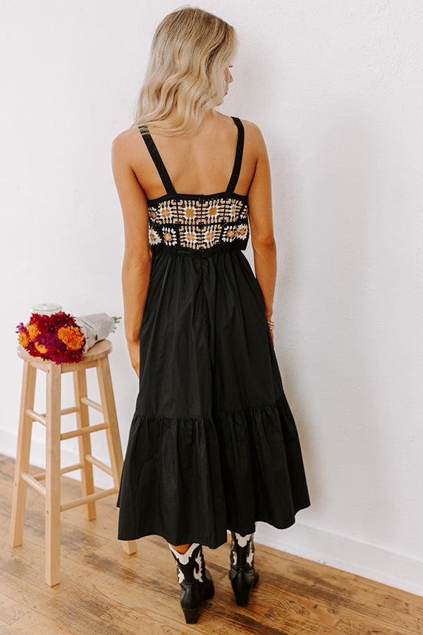 Impressions Playa Del Carmen Crochet Midi