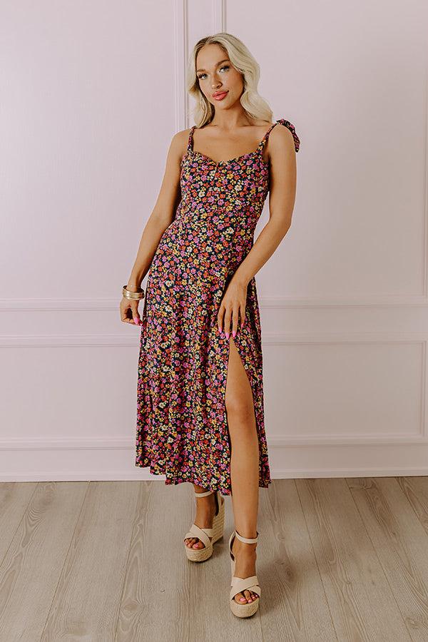 Impressions Plenty Of Sunshine Floral Midi