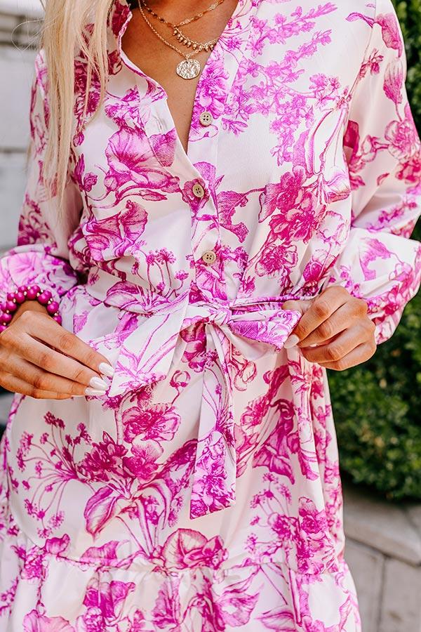 Impressions Poetic Notion Floral Dress