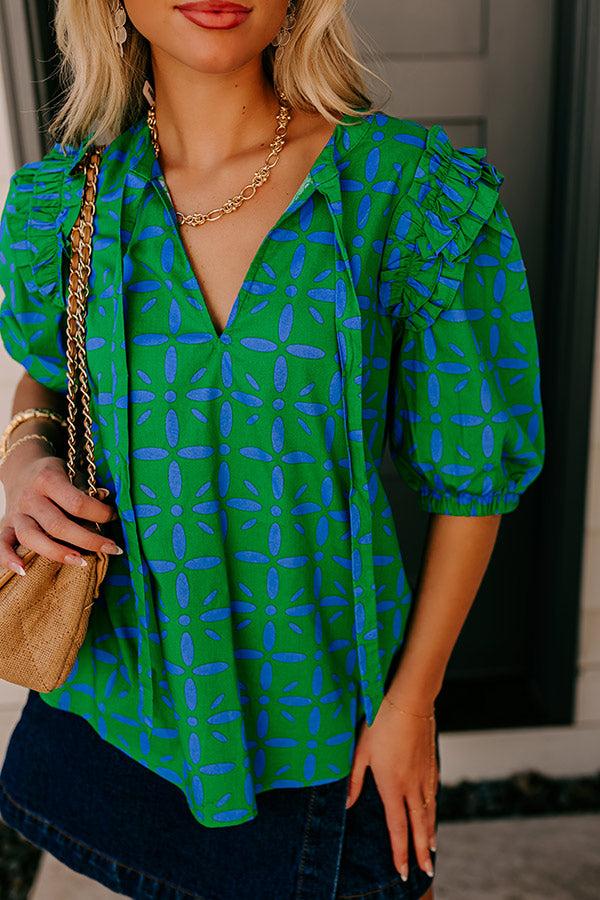 Impressions Polished Perfection Floral Top